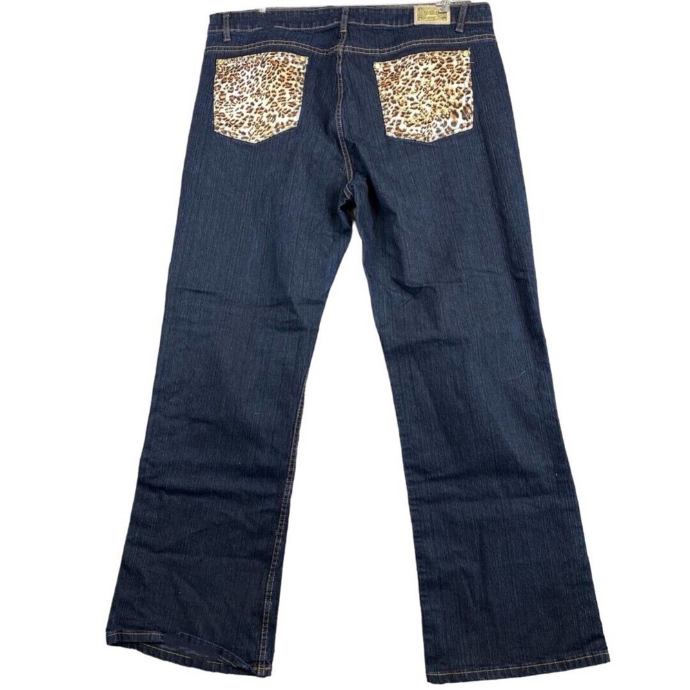 Old Skool Urban Wear, Dark Wash, High Rise, Flare Jeans, Women's Size‎ 24